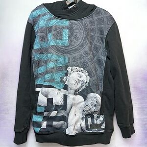 Authentic ENTREE Streetwear LS Heaven Statue Hoodie 2014 Unisex Medium